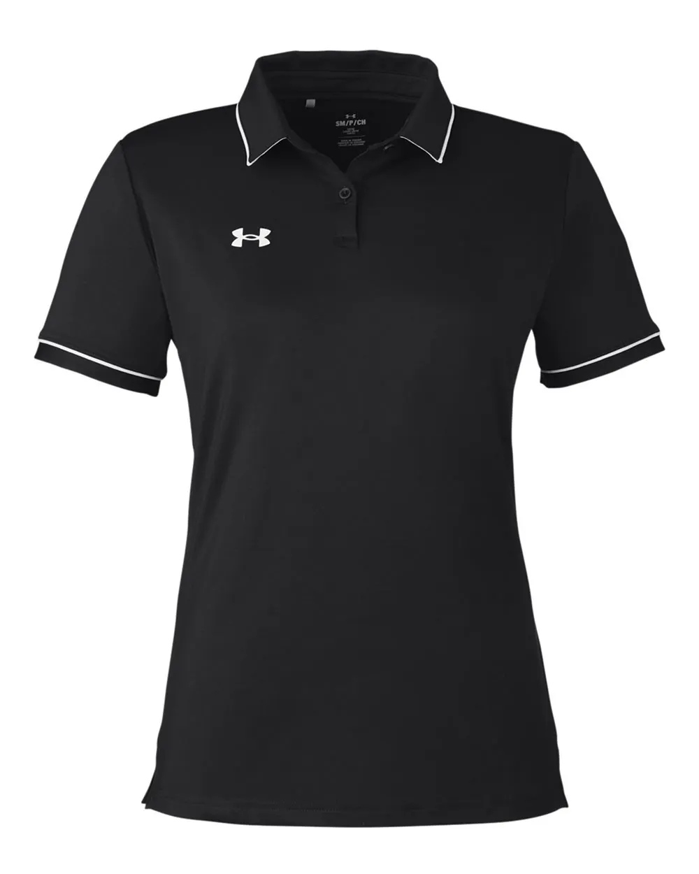 Women's Tipped Teams Performance Polo, custom branded with your logo